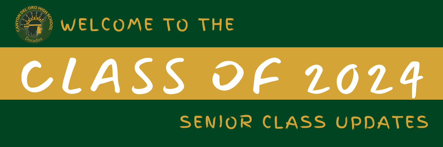 Welcome to the Class of 2024 Senior Class Updates!